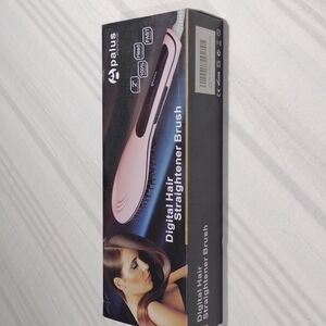 Palus 2" DIGITAL HAIR STRAIGHTENER BRUSH. EUC